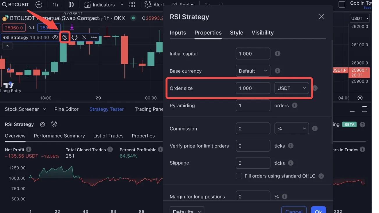 Bước 3.1 [Hướng dẫn về tập lệnh chiến lược TradingView]: Dành cho những người tạo chiến lược Pinescript sử dụng các hàm strategy.*()
