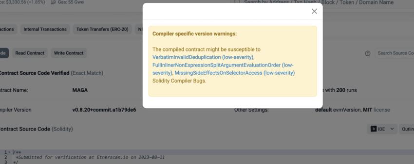Làm cách nào để kiểm tra các dự án lừa đảo bằng cách sử dụng sức khỏe hợp đồng thông minh? Quét Ether