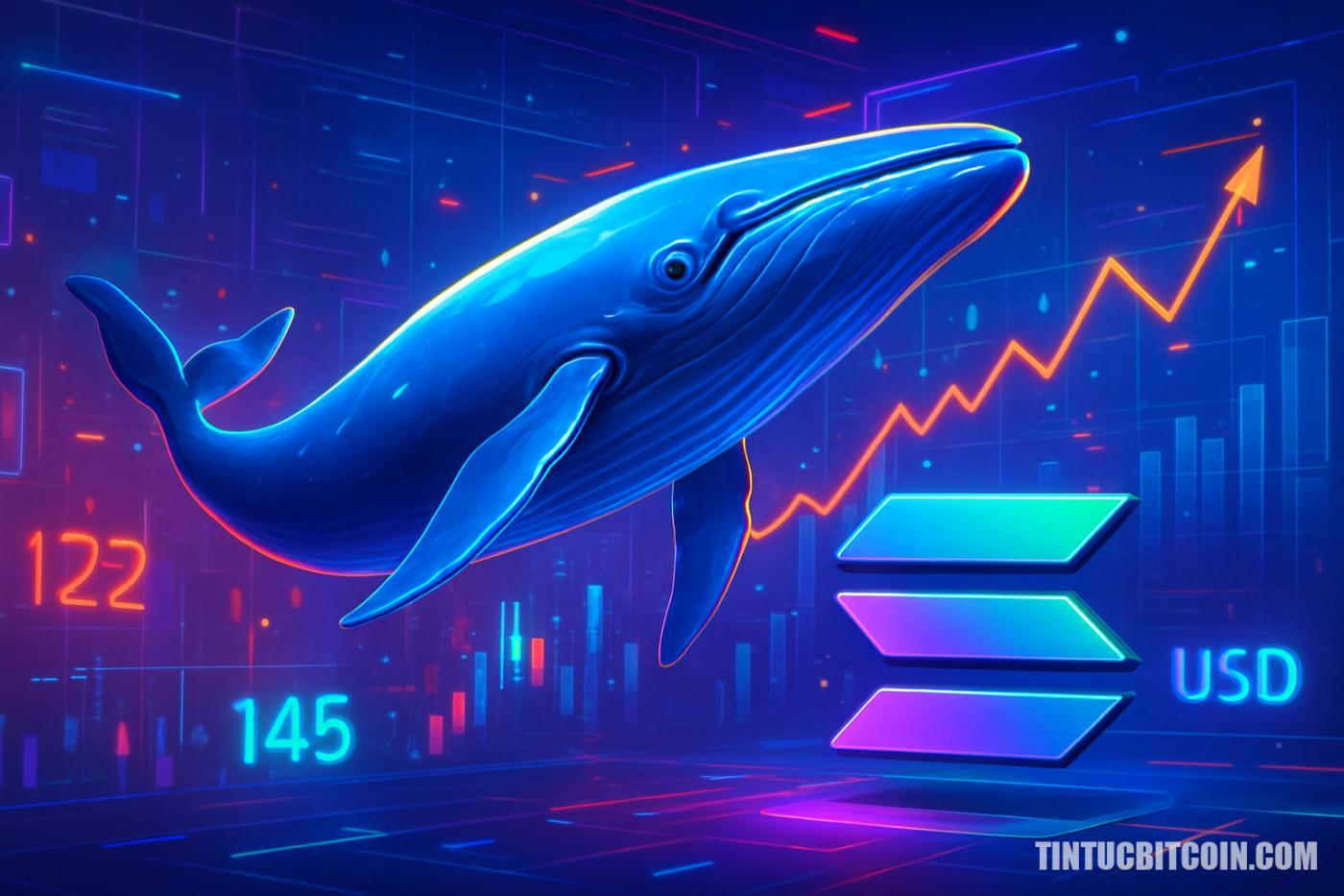 Cá voi giằng co, Solana đi ngang trong vùng 122–145 USD?