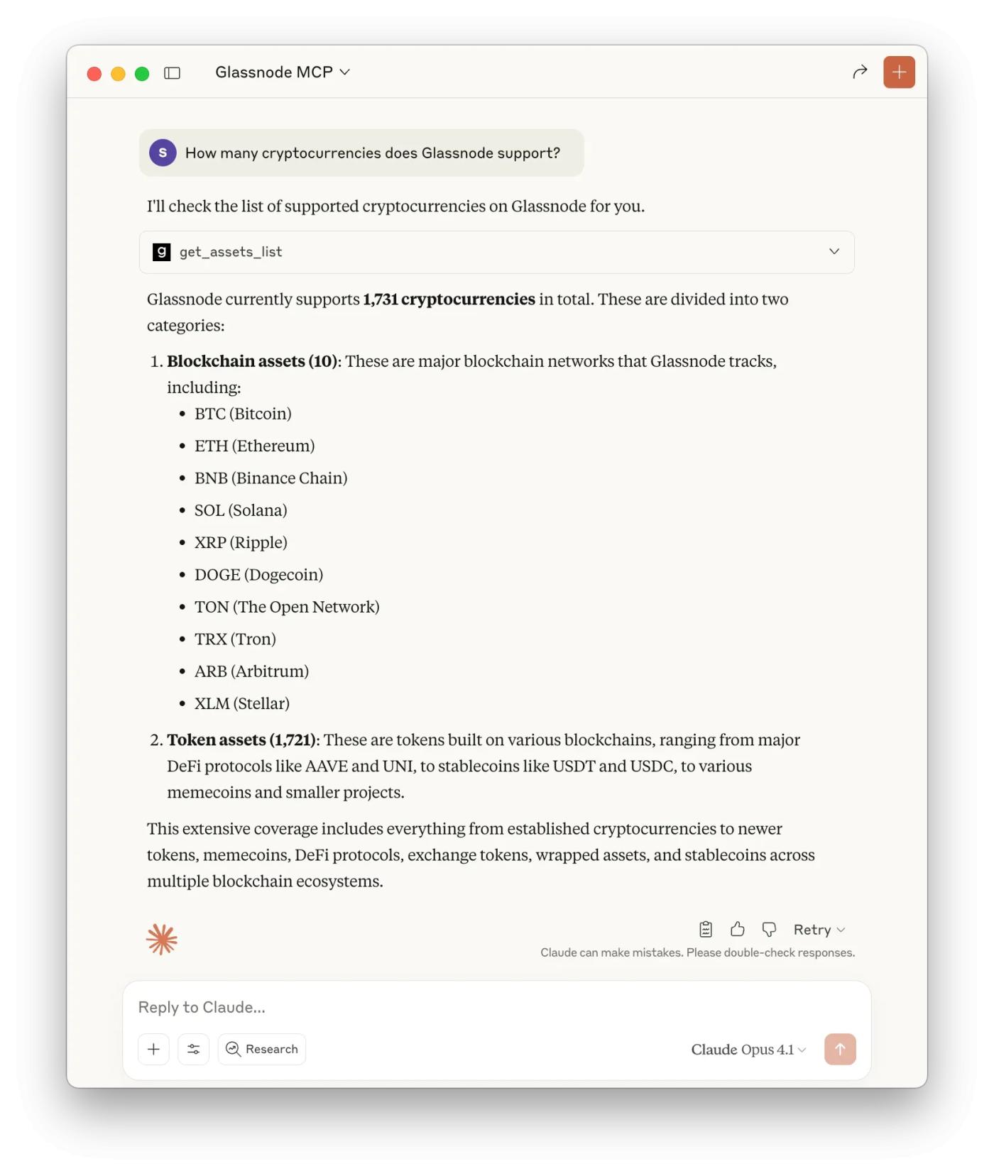 A Practical Guide to Glassnode’s MCP Server