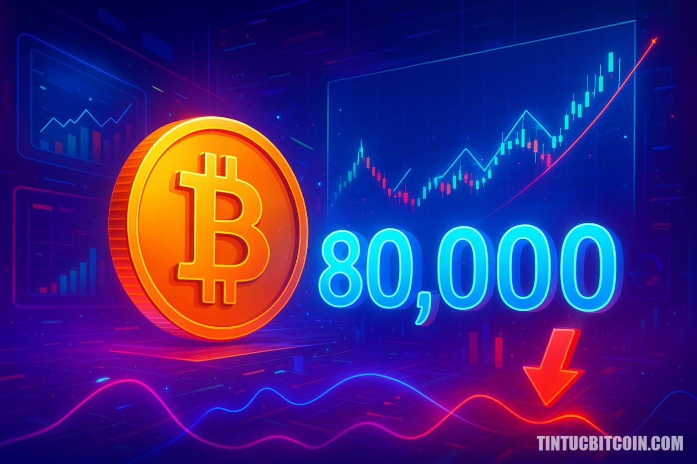 Bitcoin giữ 80.000 USD: Chỉ báo này báo hiệu BTC có thể điều chỉnh
