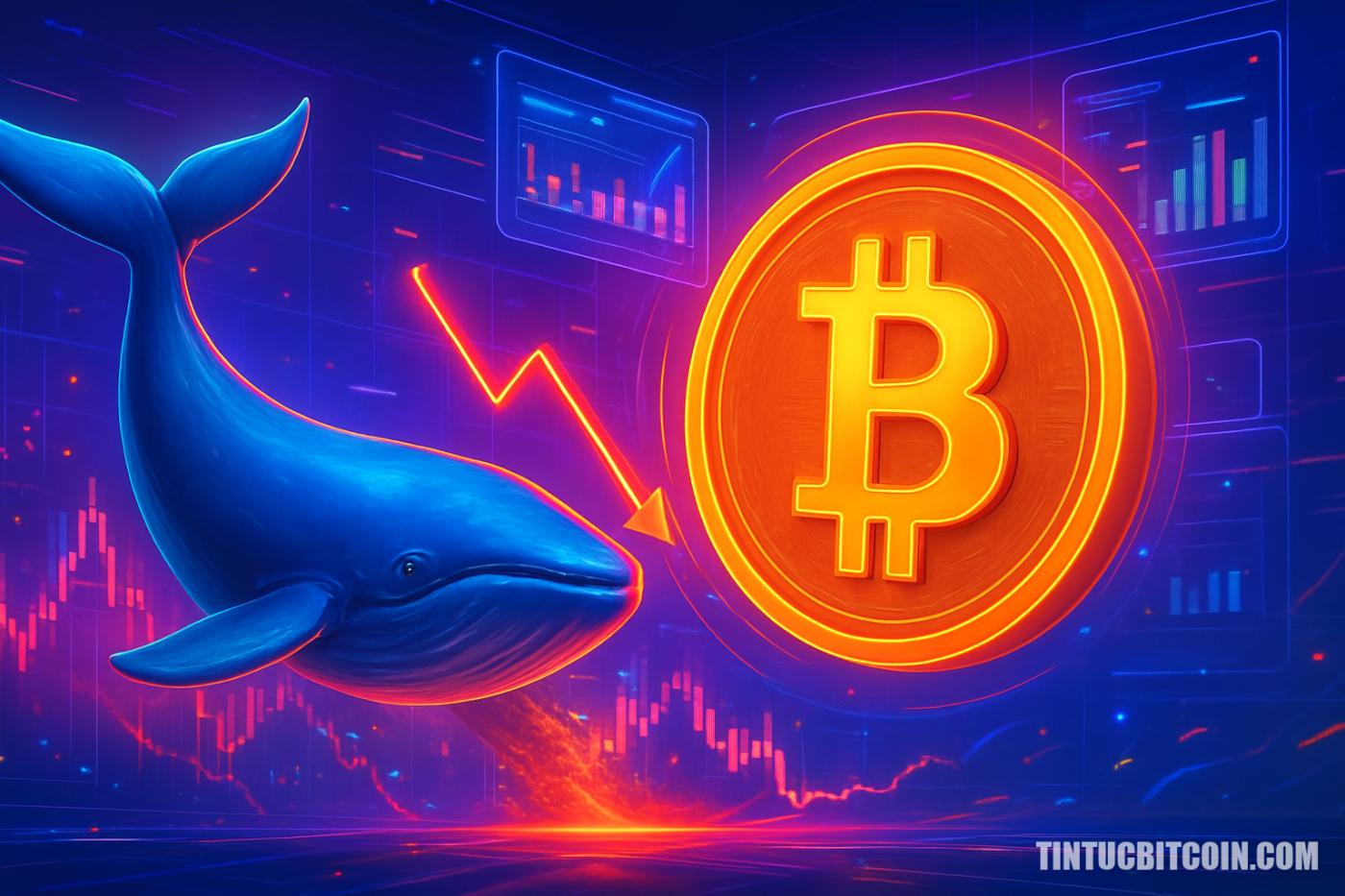 Cá voi bán ra, Bitcoin bước vào giai đoạn reset khi đòn bẩy bị xả