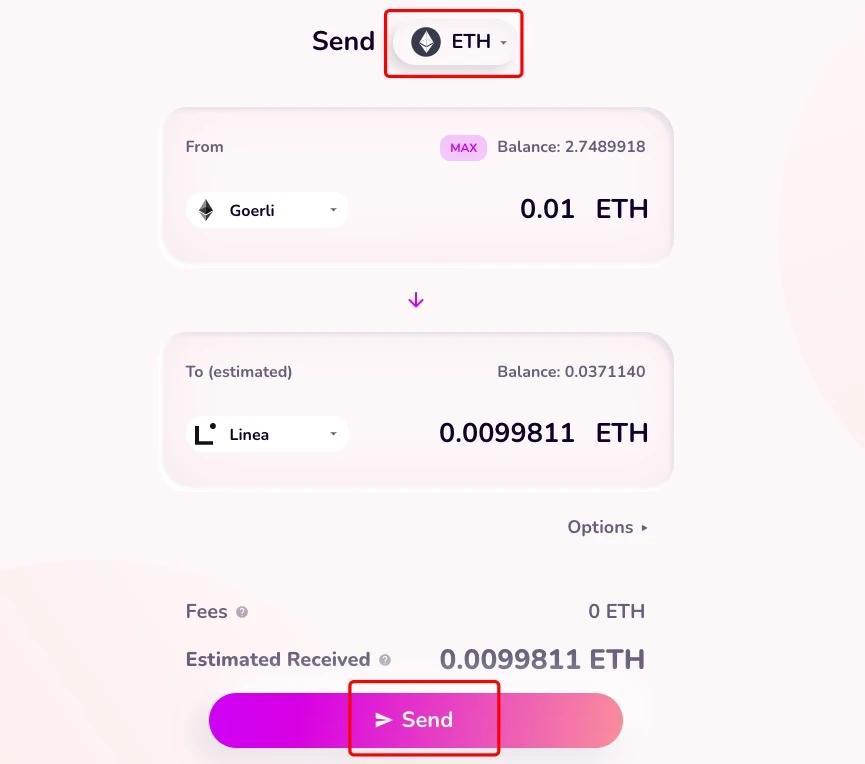 Linea (ConsenSys zkEVM) Testnet Interaction Guide