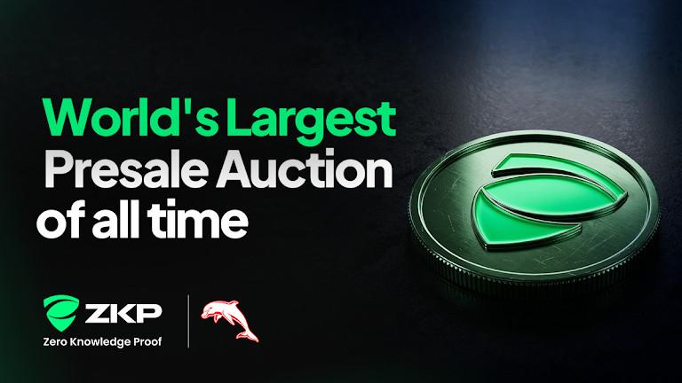 下一個百倍加密貨幣？零知識證明（ZKP）勢頭強勁，每日拍賣推動需求創紀錄 [最佳加密貨幣預售]