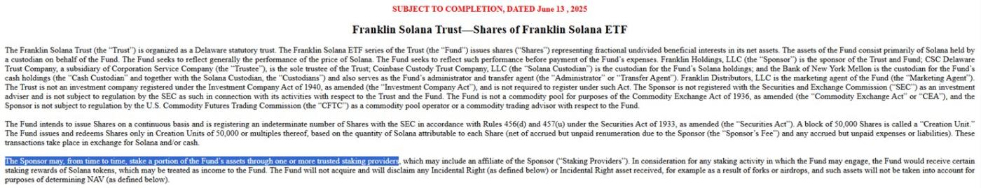 Solana ETF Với Ngôn ngữ Staking.