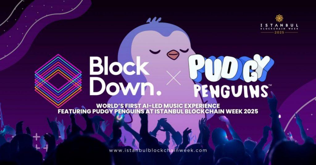 BlockDown Festival to Launch AI-Led Music Experience with Pudgy Penguins at IBW 2025