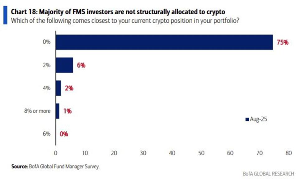 Large investors holding cryptocurrencies