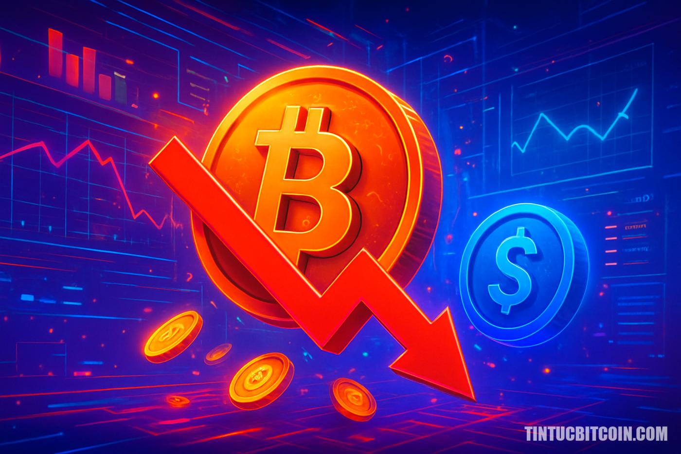 Thị trường crypto lao dốc khi Bitcoin giảm về 68.000 USD