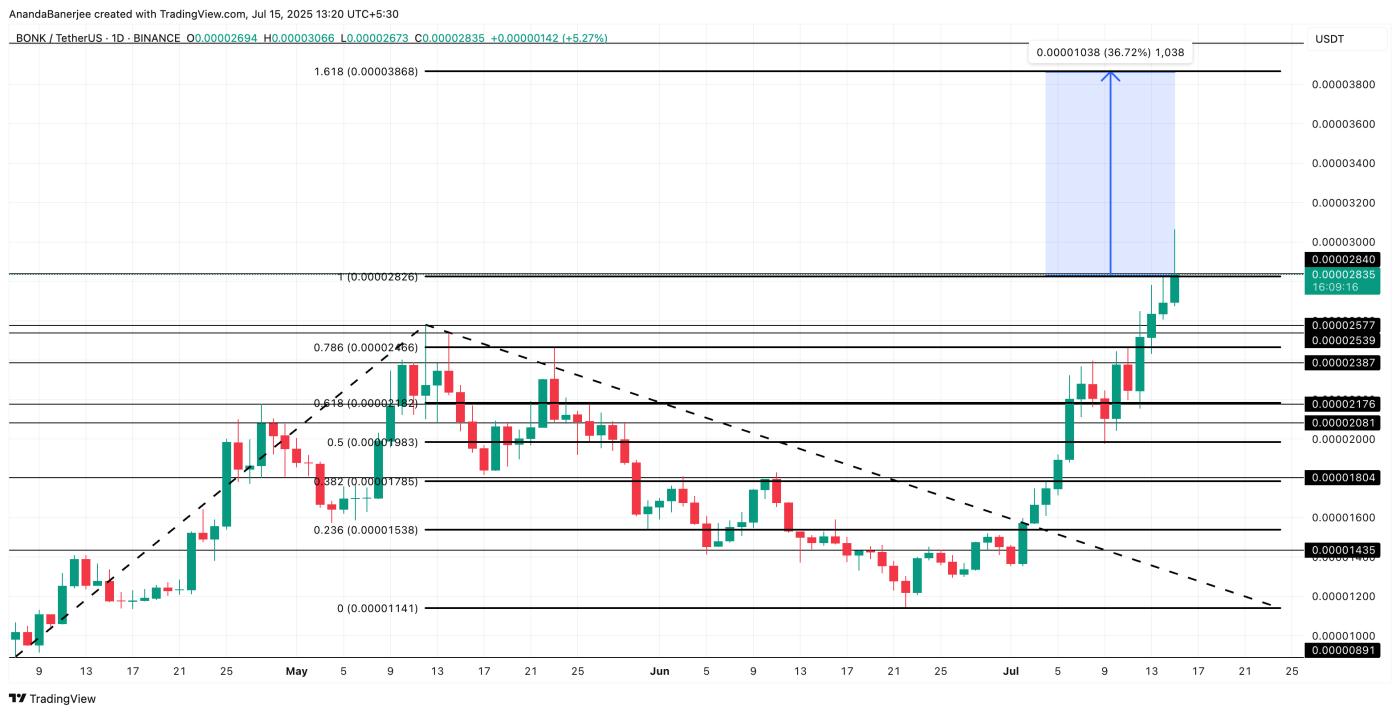 BONK Price Analysis