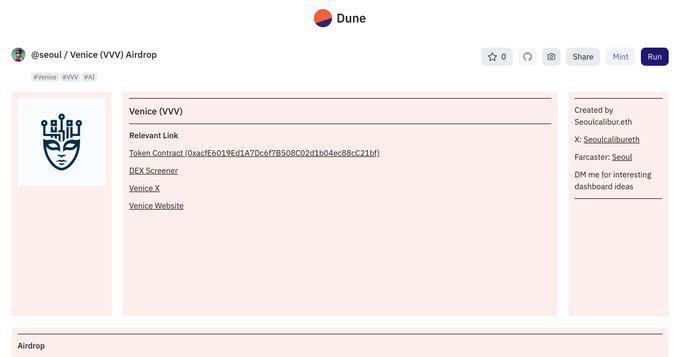 A quick review of Venice and $VVV: Integrating DeepSeek, technical innovation and market value analysis