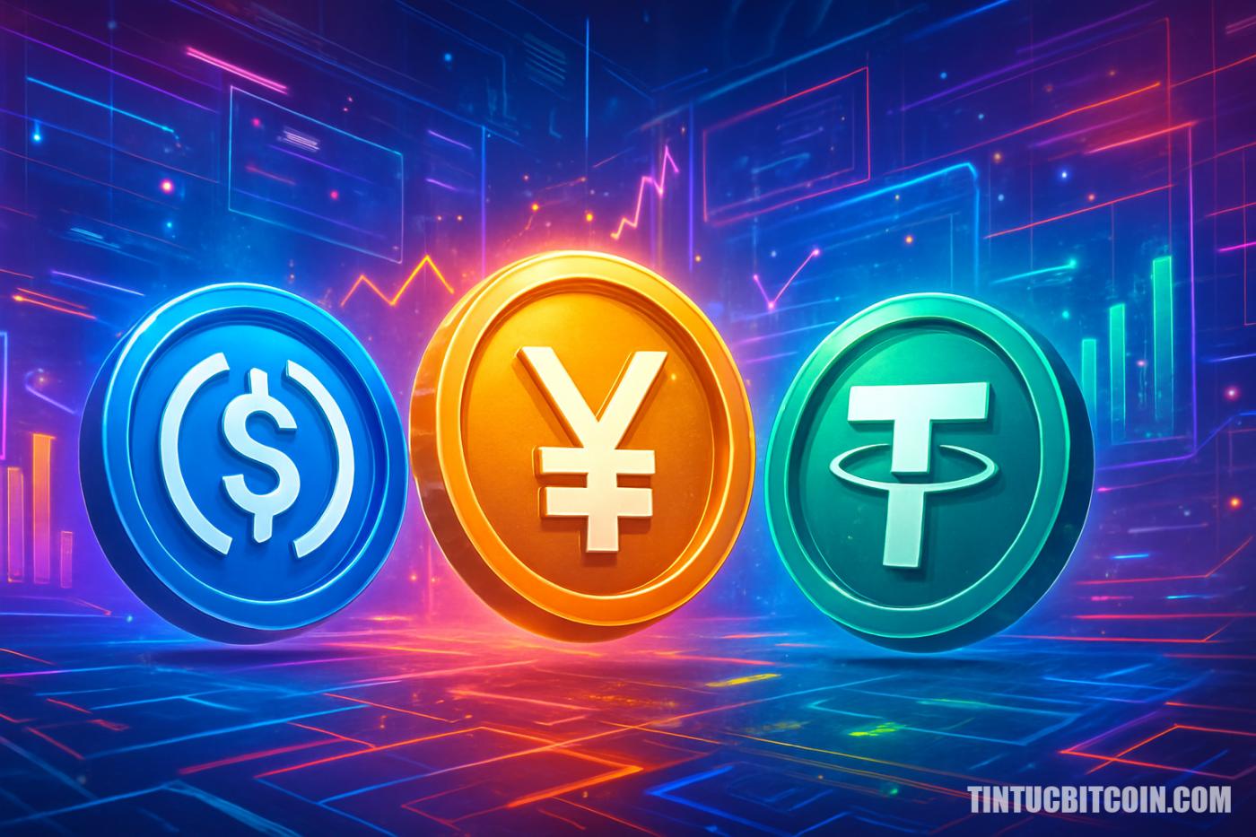 USDC and PYUSD challenge USDT's stable position in the stablecoin market - Bitcoin News - Latest Coin News Updates 24/7 2026 USDC và PYUSD thách thức vị thế ổn định của USDT trên thị trường stablecoin