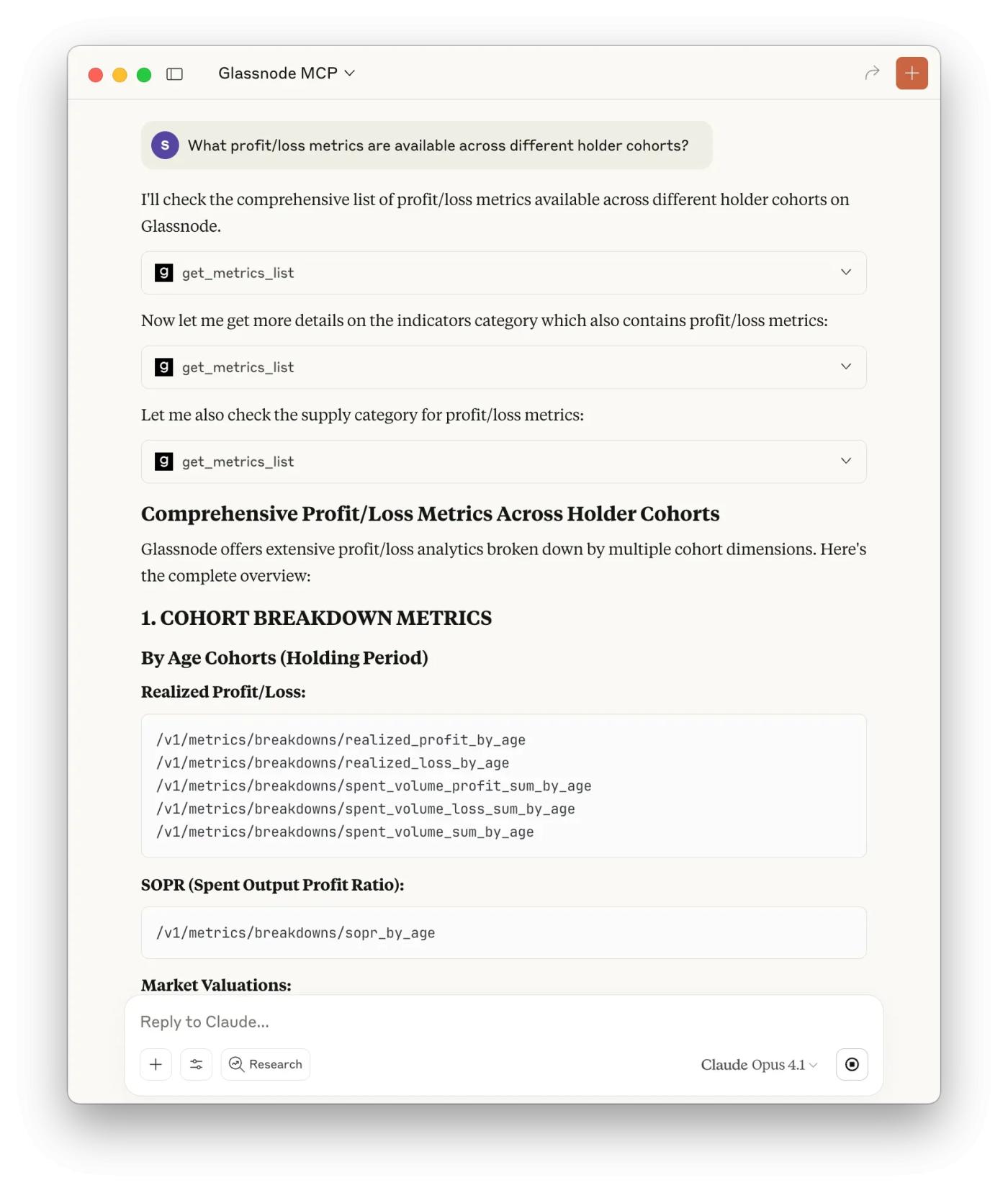 A Practical Guide to Glassnode’s MCP Server