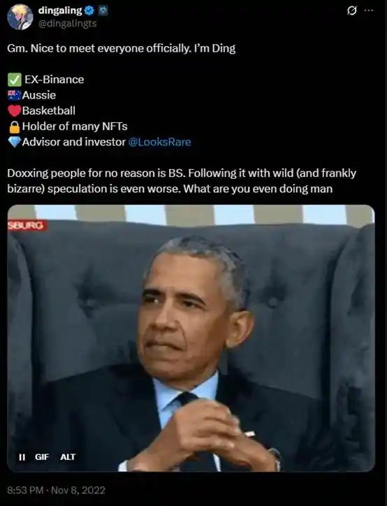 币安恩怨录:NFT巨鲸dingaling为何遭CZ“贴脸开大”却选择沉默?