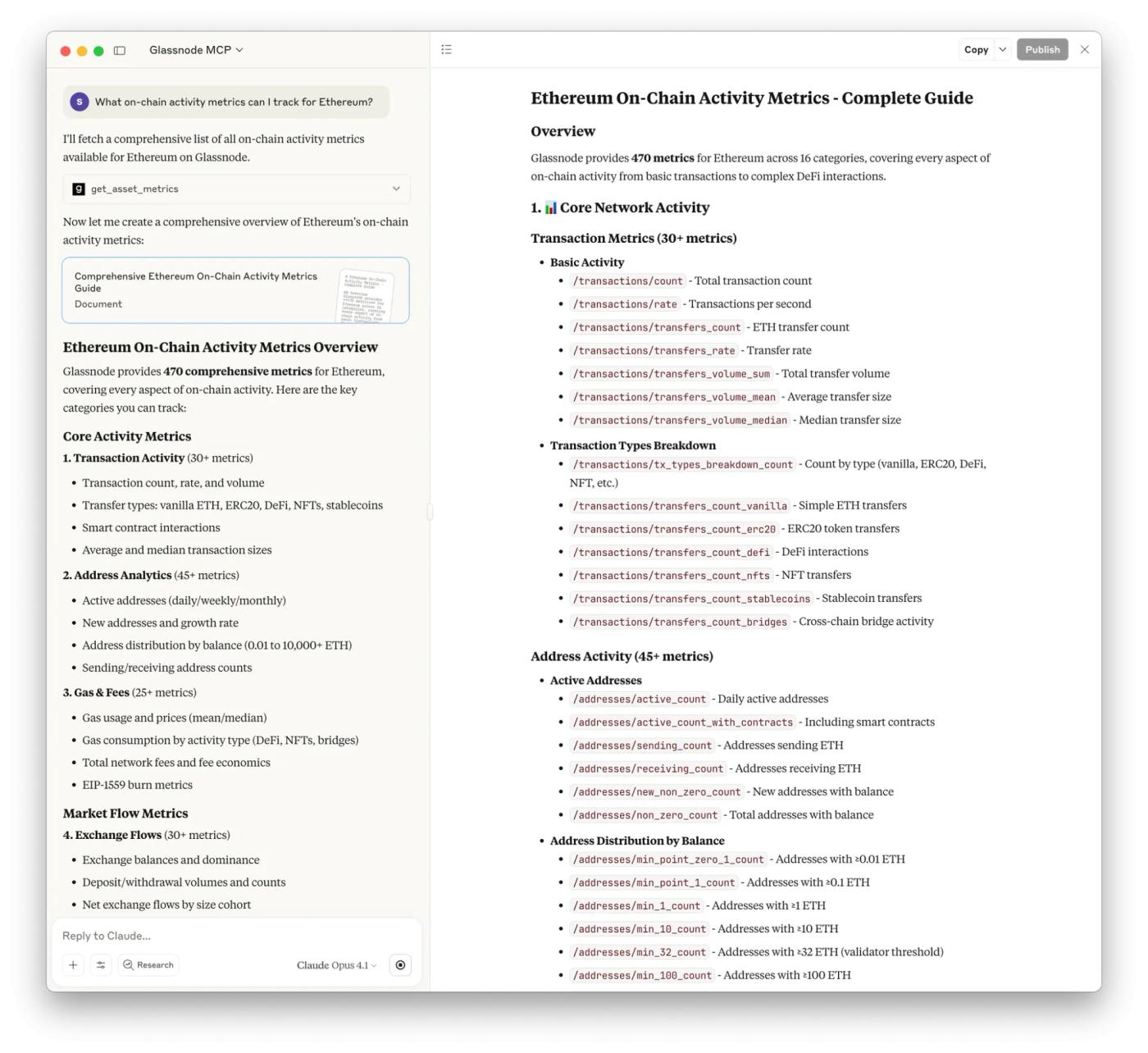A Practical Guide to Glassnode’s MCP Server