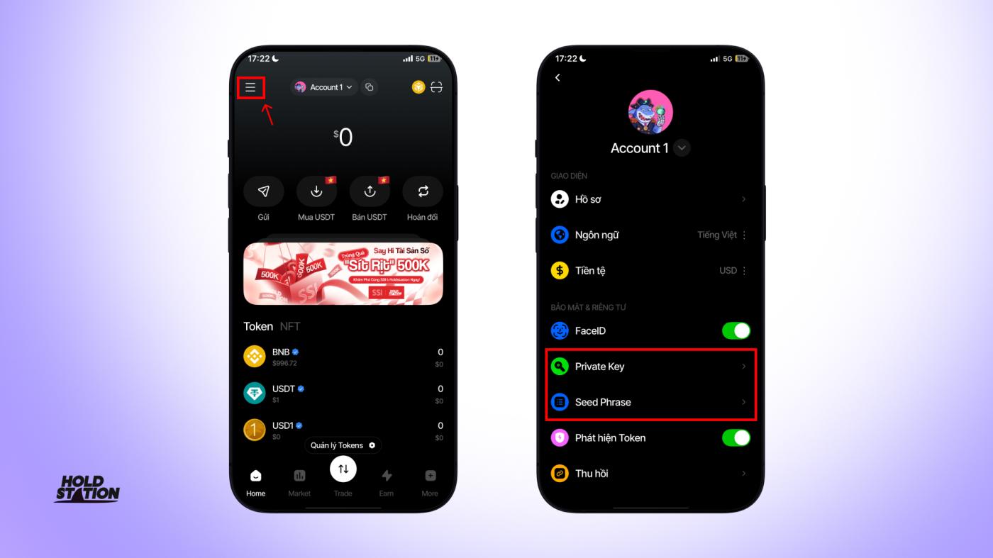 Instructions for Using Holdstation Wallet from A-Z for Newbies
