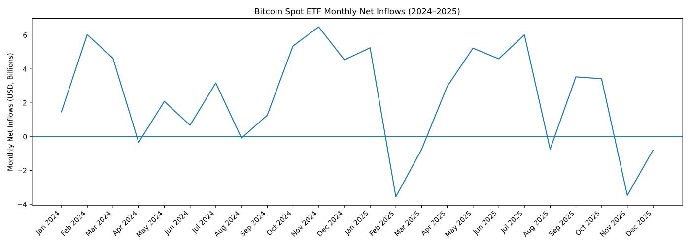 비트코인 ETF 자금 흐름. 출처
