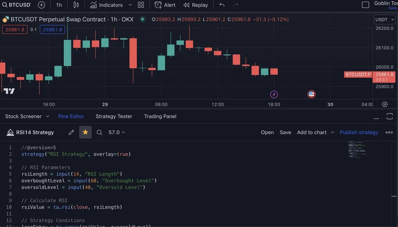 Bước 3.1 [Hướng dẫn về tập lệnh chiến lược TradingView]: Dành cho những người tạo chiến lược Pinescript sử dụng các hàm strategy.*()