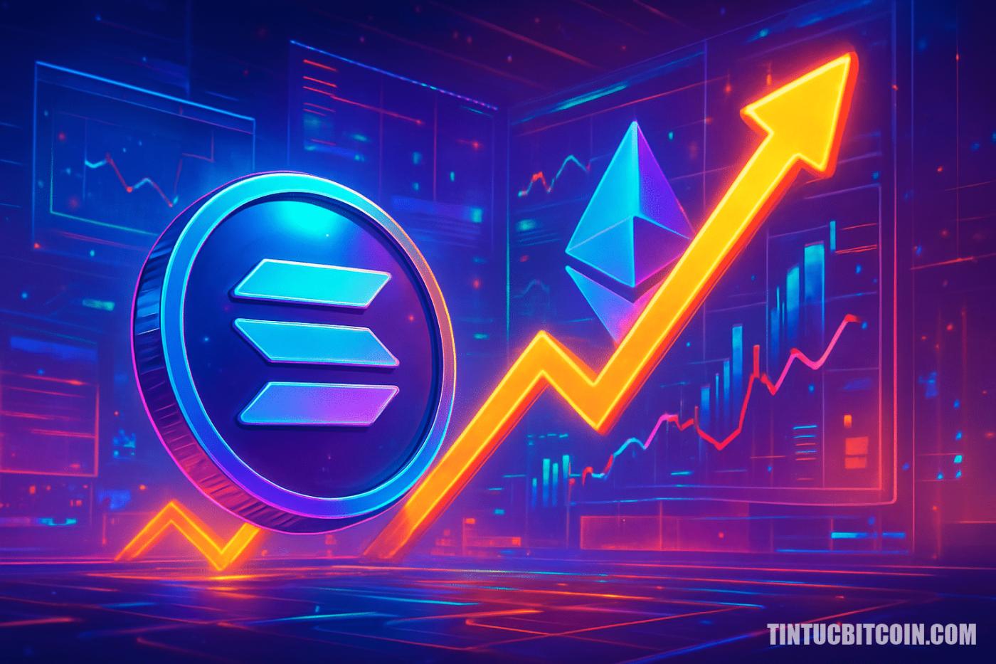 Solana âm thầm bứt lên: SOL hưởng lợi từ FUD về Ethereum?