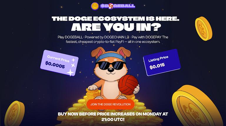 Sei Has Upside Yet DOGEBALL Is Getting Picked As The Next 100x Crypto Presale By Buyers Who Want In Before The Stage Increase