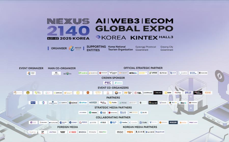 NEXUS 2140 Enters Final Countdown: Global AI•Web3•Ecom Expo Set to Ignite in Korea
