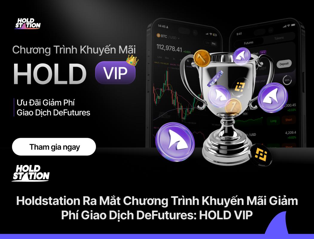 Holdstation Launches DeFutures Trading Fee Discount Promotion: HOLD VIP