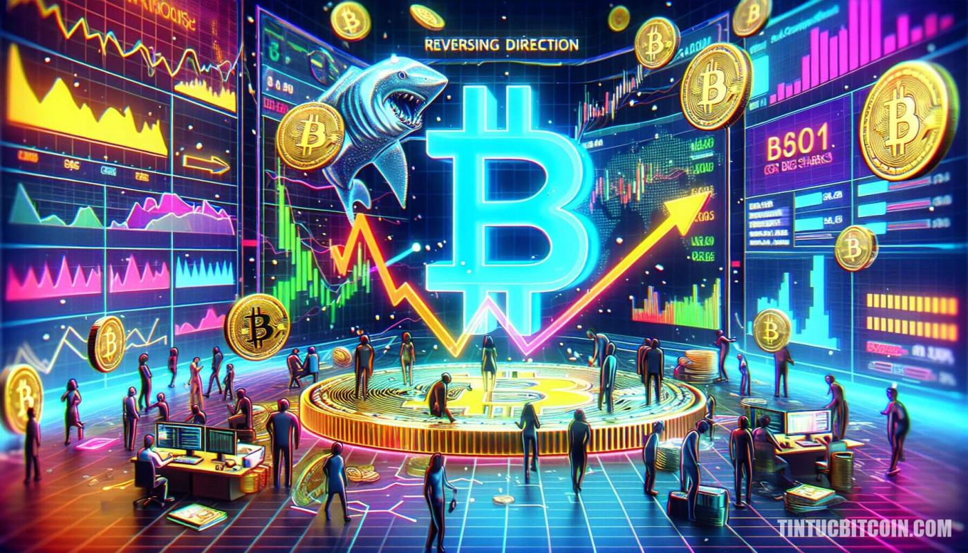 Cuộc chơi Bitcoin đảo chiều Người mua lẻ thay cá mập chi phối