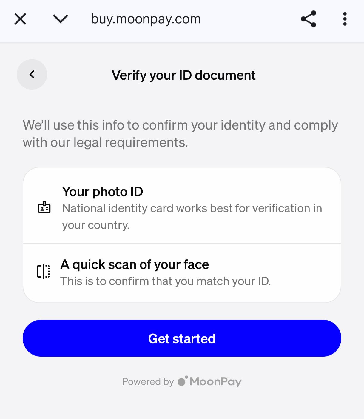 verify your ID
