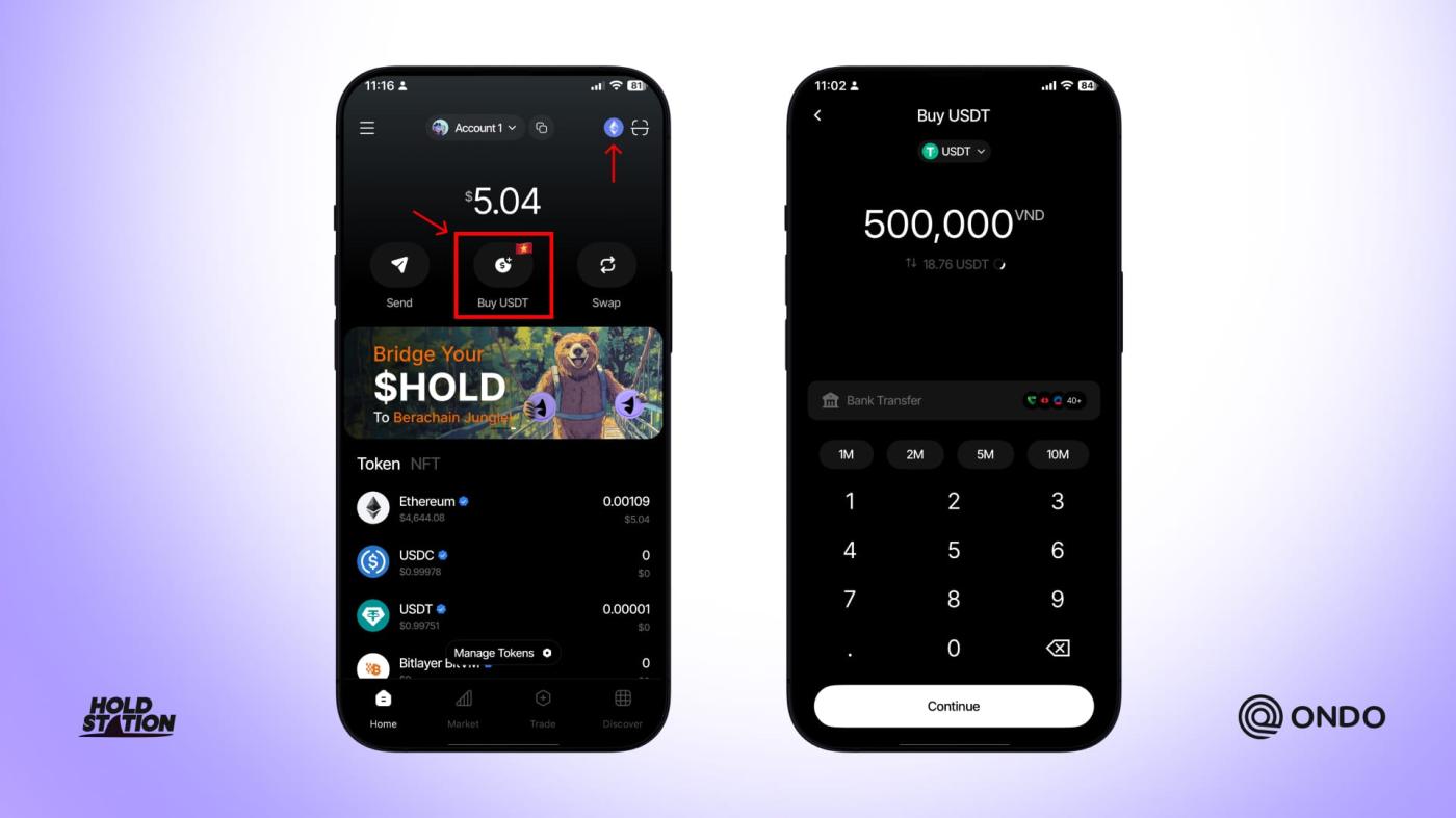 Guide to buy tokenized stocks from A to Z on Holdstation wallet