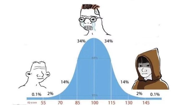 Crypto IQ Curve: Idiots, Normies, and Geniuses - Who Are the Real 'Cannon Fodder'?