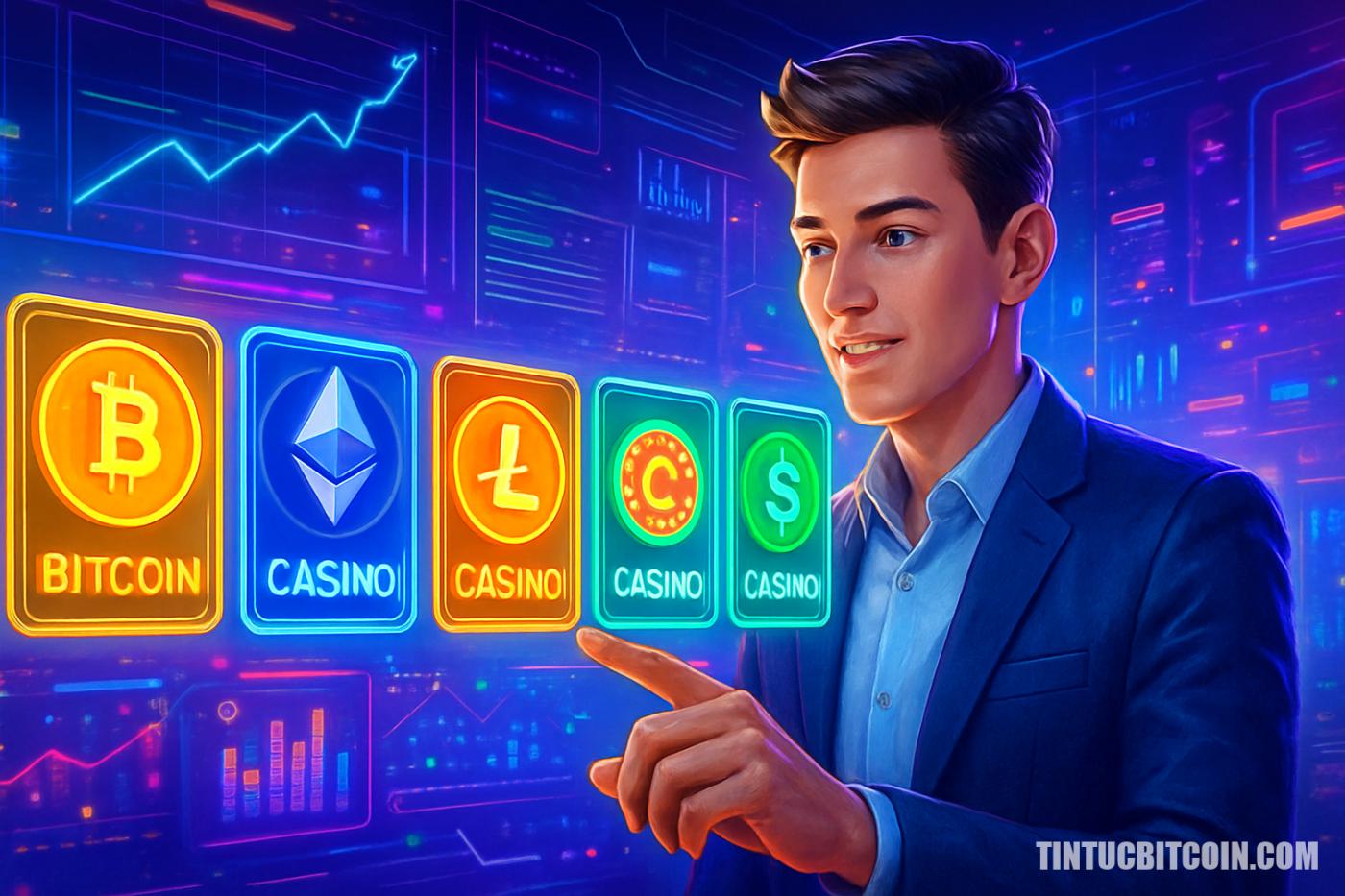 Người chơi chọn 6 casino tiền mã hóa nổi bật tháng 3/2026