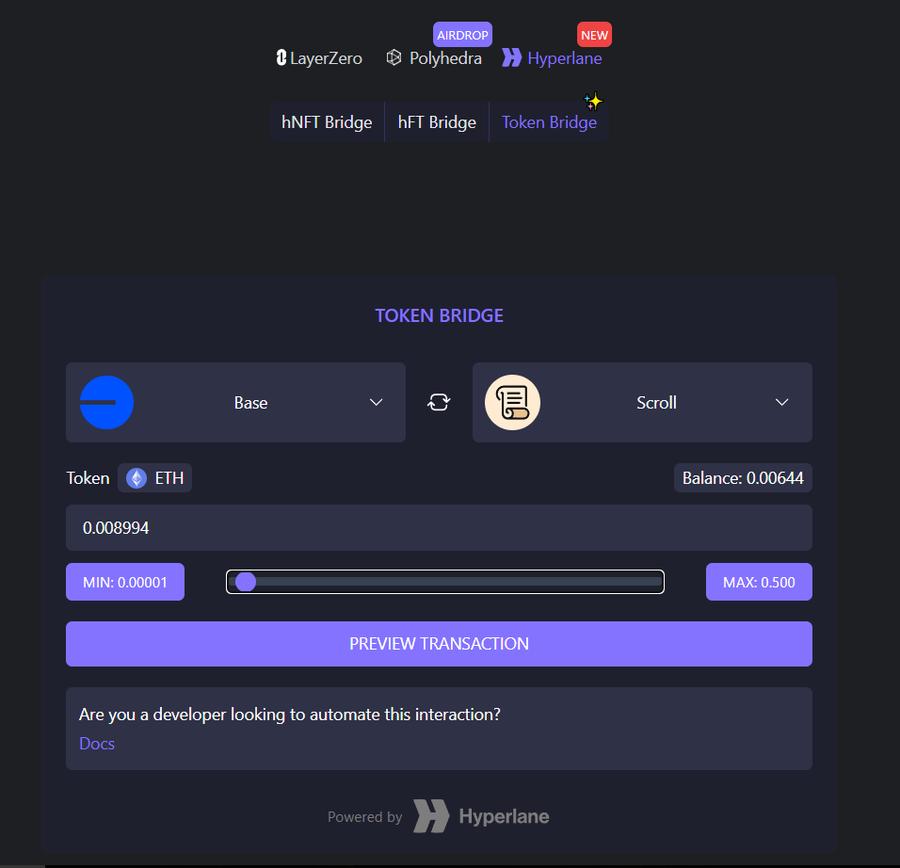 介绍两个值得重点关注的空投项目：Hyperlane和Pontem