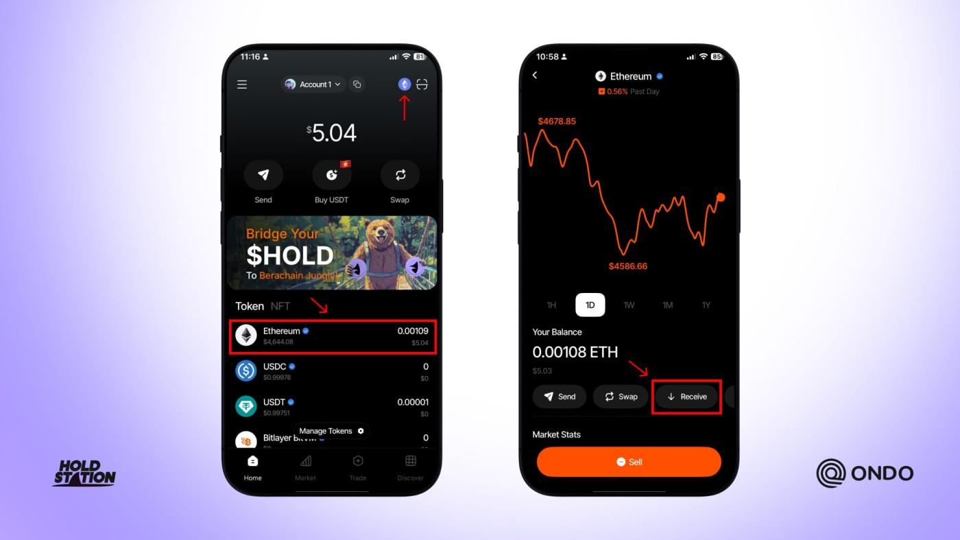 Guide to buy tokenized stocks from A to Z on Holdstation wallet