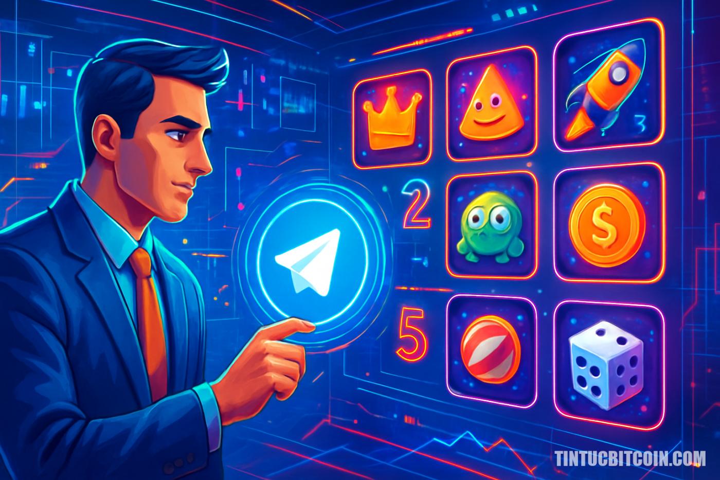 Nhà đầu tư chọn top 7 game Telegram nổi bật tháng 3/2026
