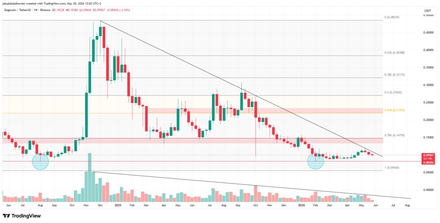 DOGE 주간 차트