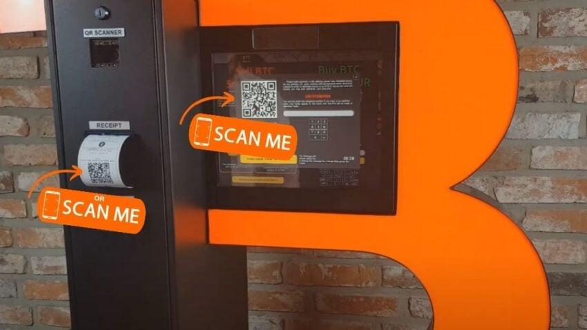 How to buy from Bitcoin ATM step 2
