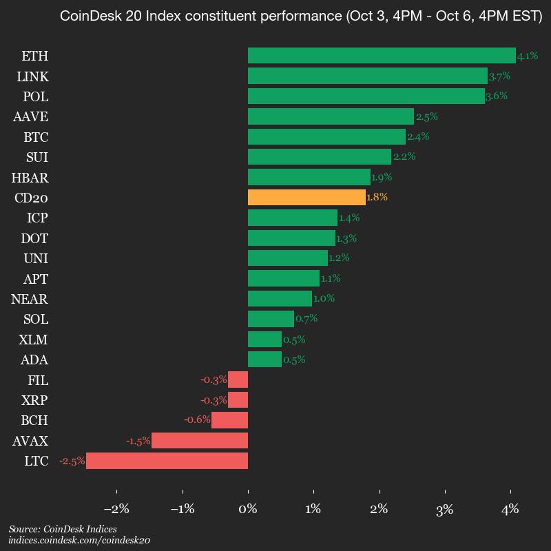 CoinDesk 20 Index members (CoinDesk Indices)