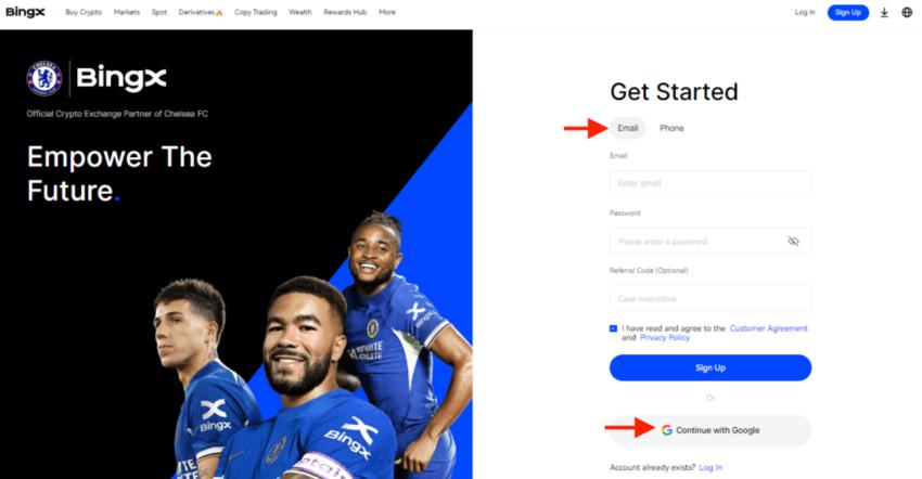 đánh giá bingx bước 2