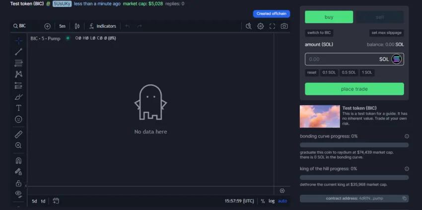 在Pump Fun上创建代币