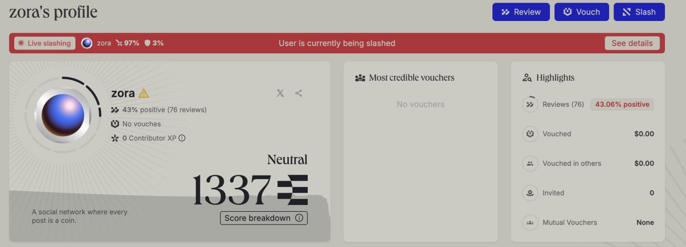 Zora Token Launch Encounters On-Chain Negative Reviews: Early Users Backstabbed, Average Airdrop Only $37