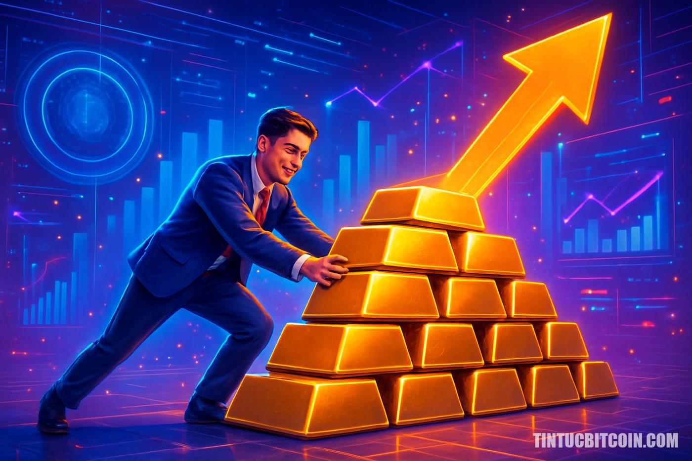 Nhà đầu tư đẩy nhu cầu vàng lên kỷ lục khi giá lập đỉnh mới