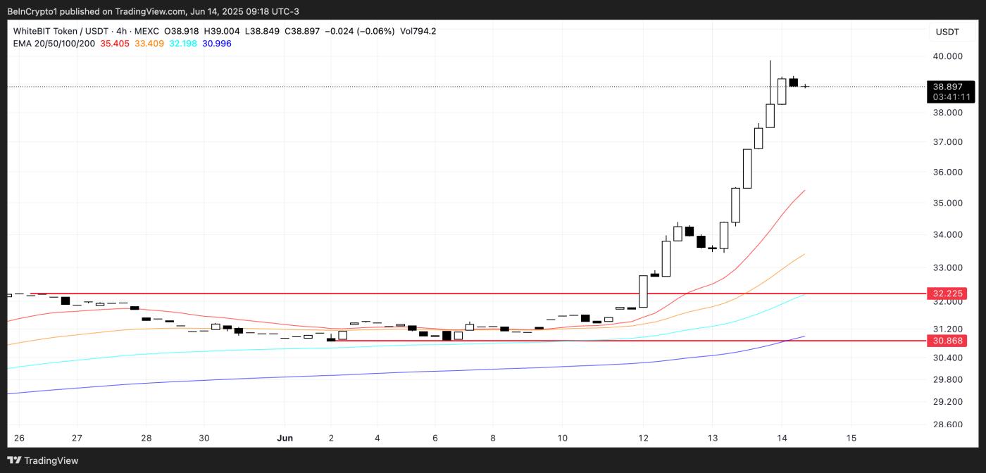 WBT 가격 분석.