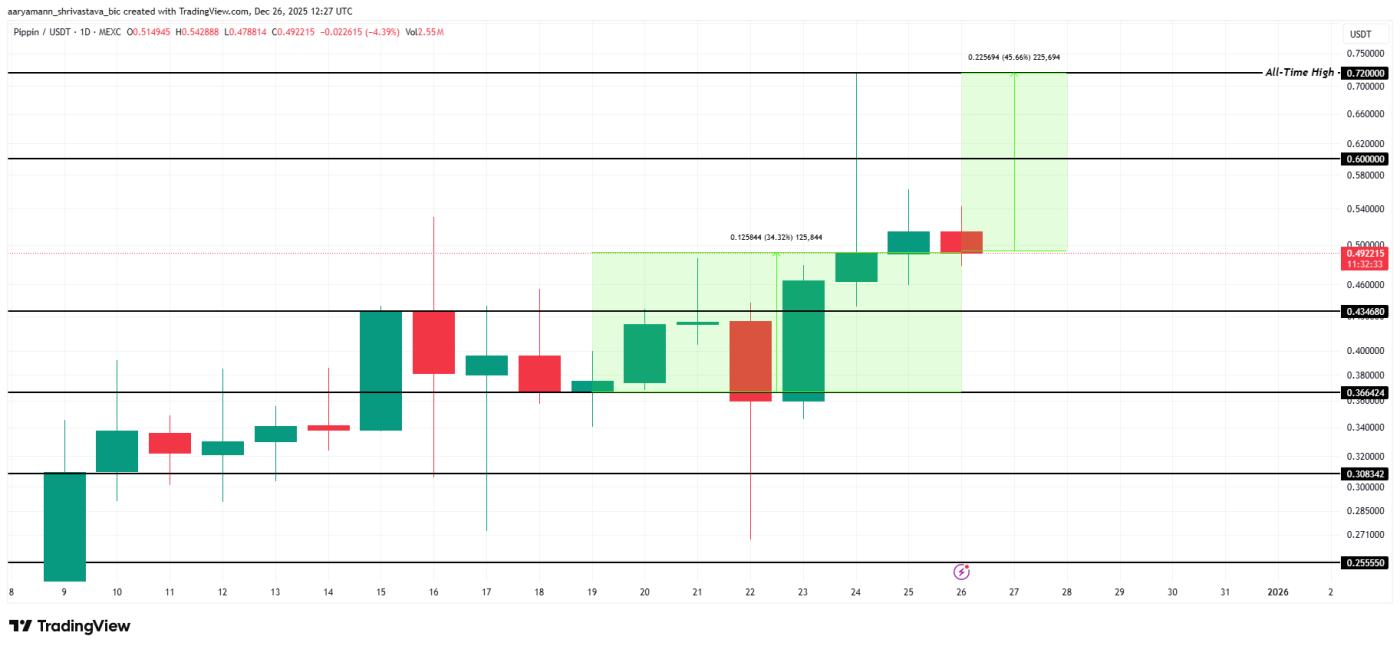 PIPPIN价格分析。