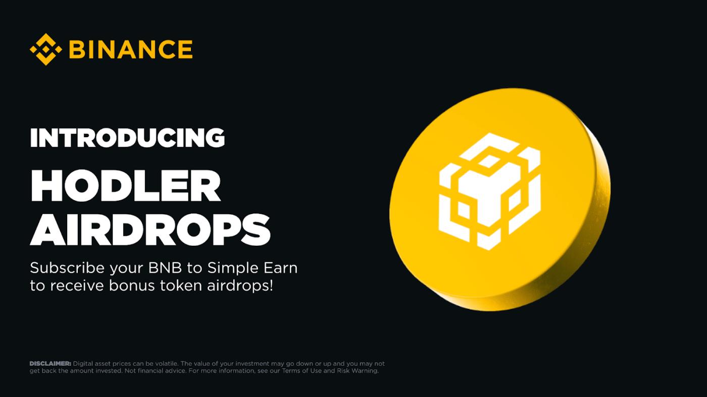 Binance Launches HODLer Airdrops to BNB Holders! | Binance Support