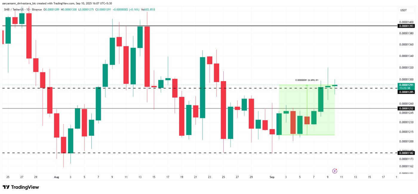 Shiba Inu Price Analysis.