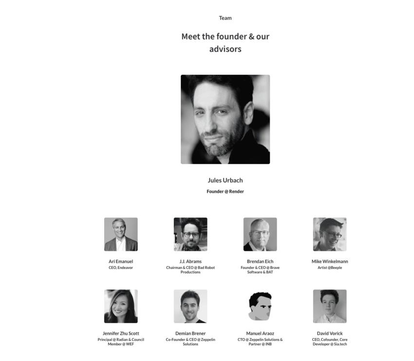 Render 代幣團隊：Render Network