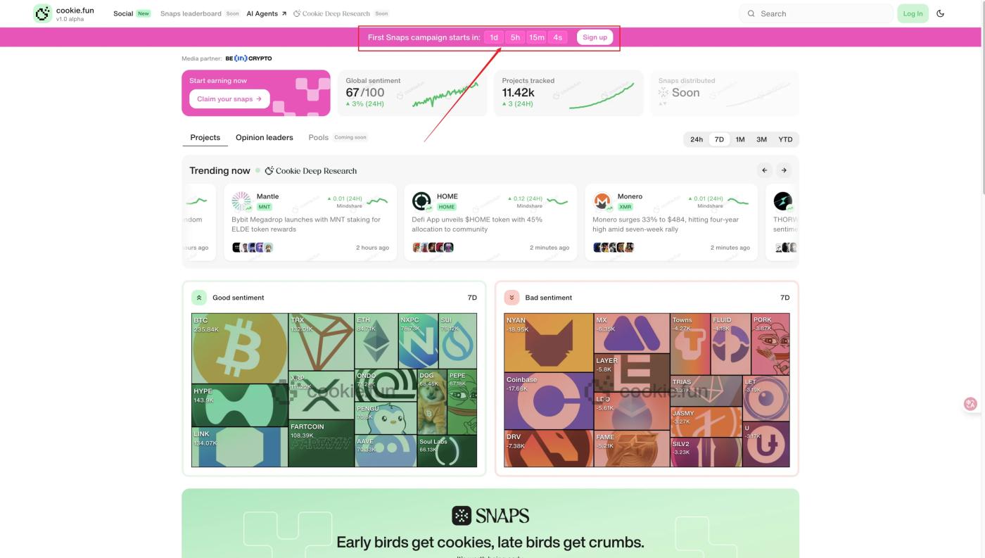 InfoFi welcomes new players, how to quickly play Cookie.fun?