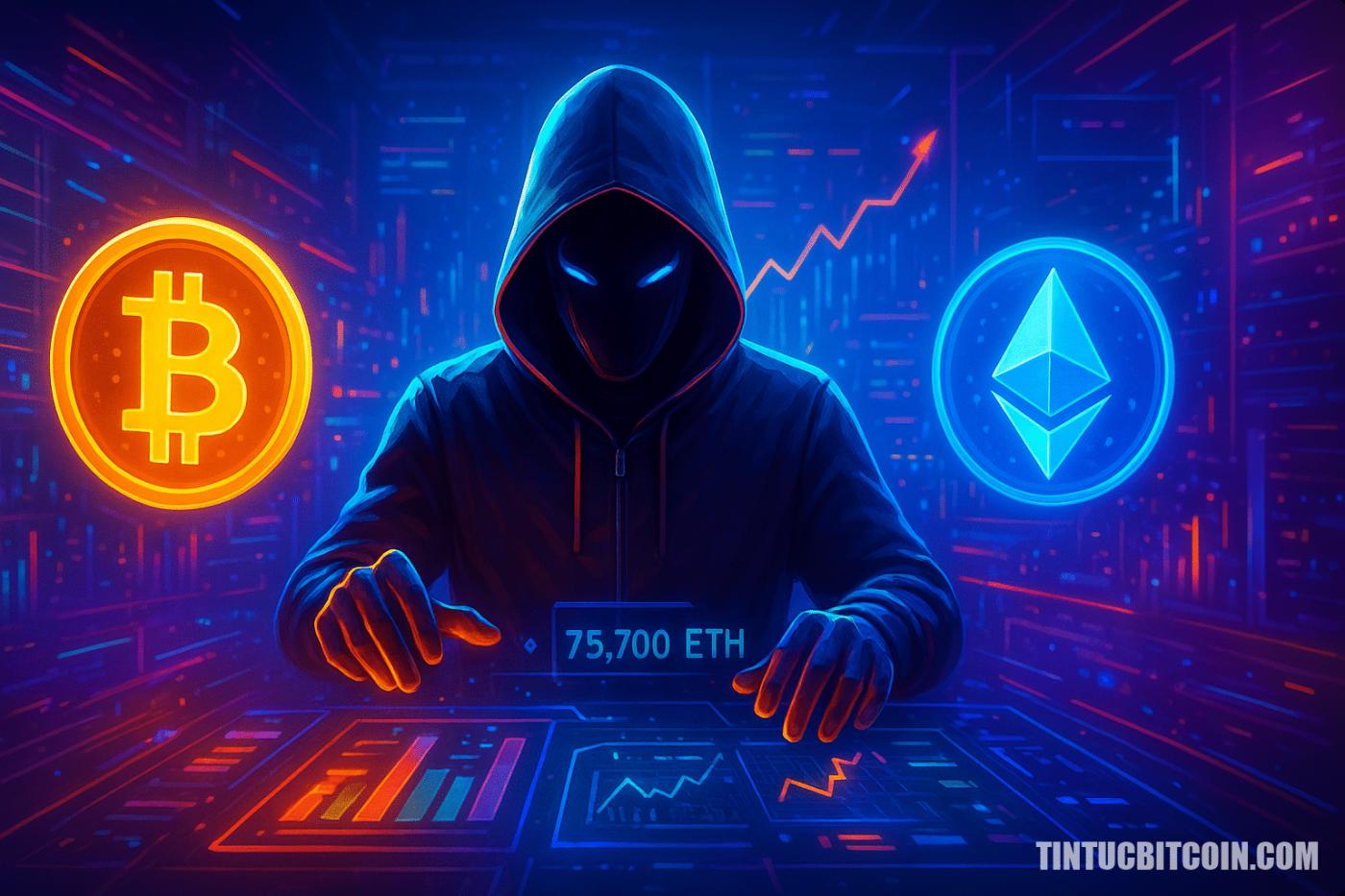 Hacker KelpDAO đổi 75.700 ETH sang BTC trong giao dịch 175 triệu USD