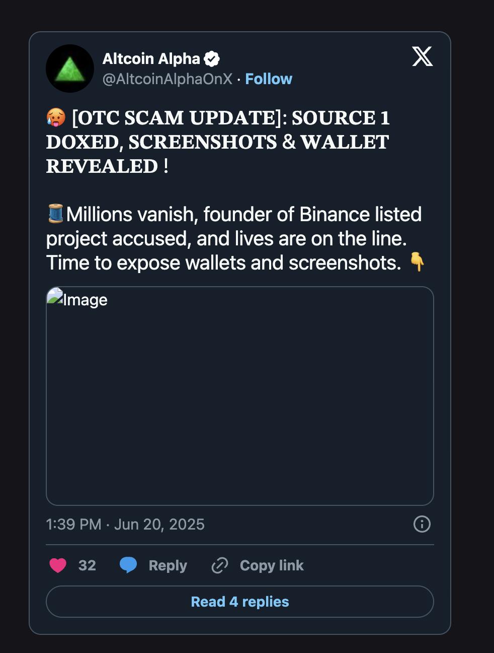 深度起底“折扣代幣OTC”騙局:如何讓VC與巨鯨數月損失5000萬?