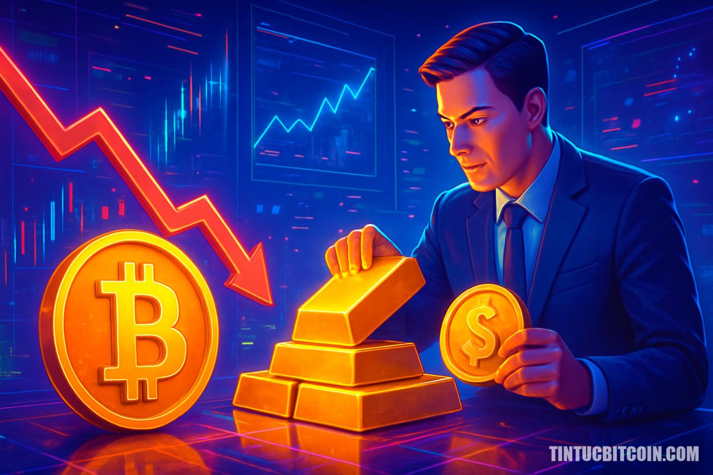 Investors flock to gold, pushing it to new highs as Bitcoin prices fall - Bitcoin News - Latest Coin News Updates 24/7 2026 Nhà đầu tư đổ vào vàng lên đỉnh mới khi Bitcoin giảm giá