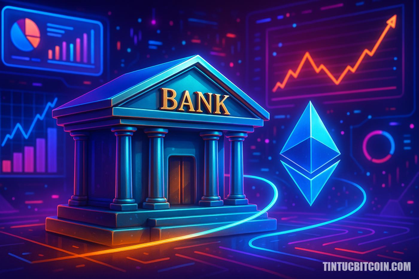 J.P. Morgan âm thầm dẫn đầu ngân hàng on-chain tiền điện tử nhờ Ethereum